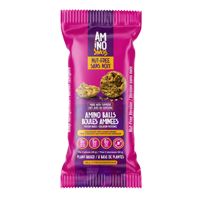 NUT FREE CHOCOLATE CHIP COOKIE DOUGH PROTEIN SNACK 40G