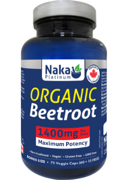 ORGANIC BEETROOT 1400MG 75C