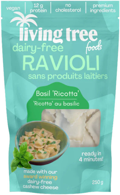 BASIL 'RICOTTA' RAVIOLI 250G