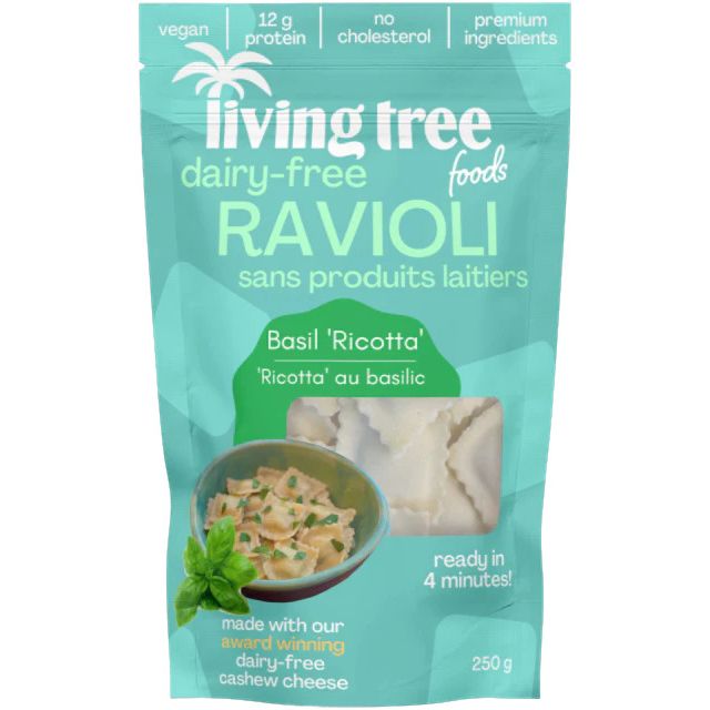 BASIL 'RICOTTA' RAVIOLI 250G