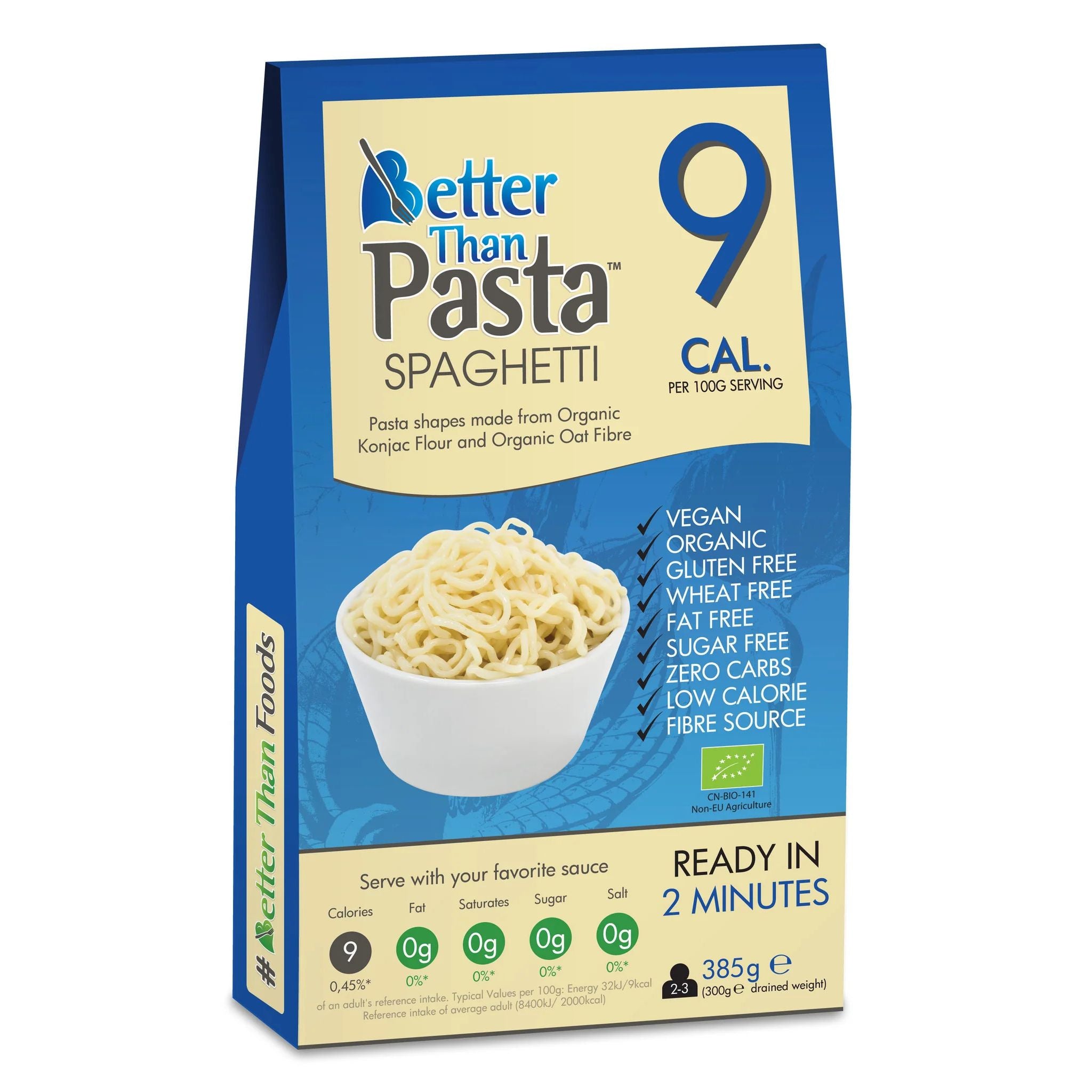 SPAGHETTI STYLE KONJAC NOODLE 385G