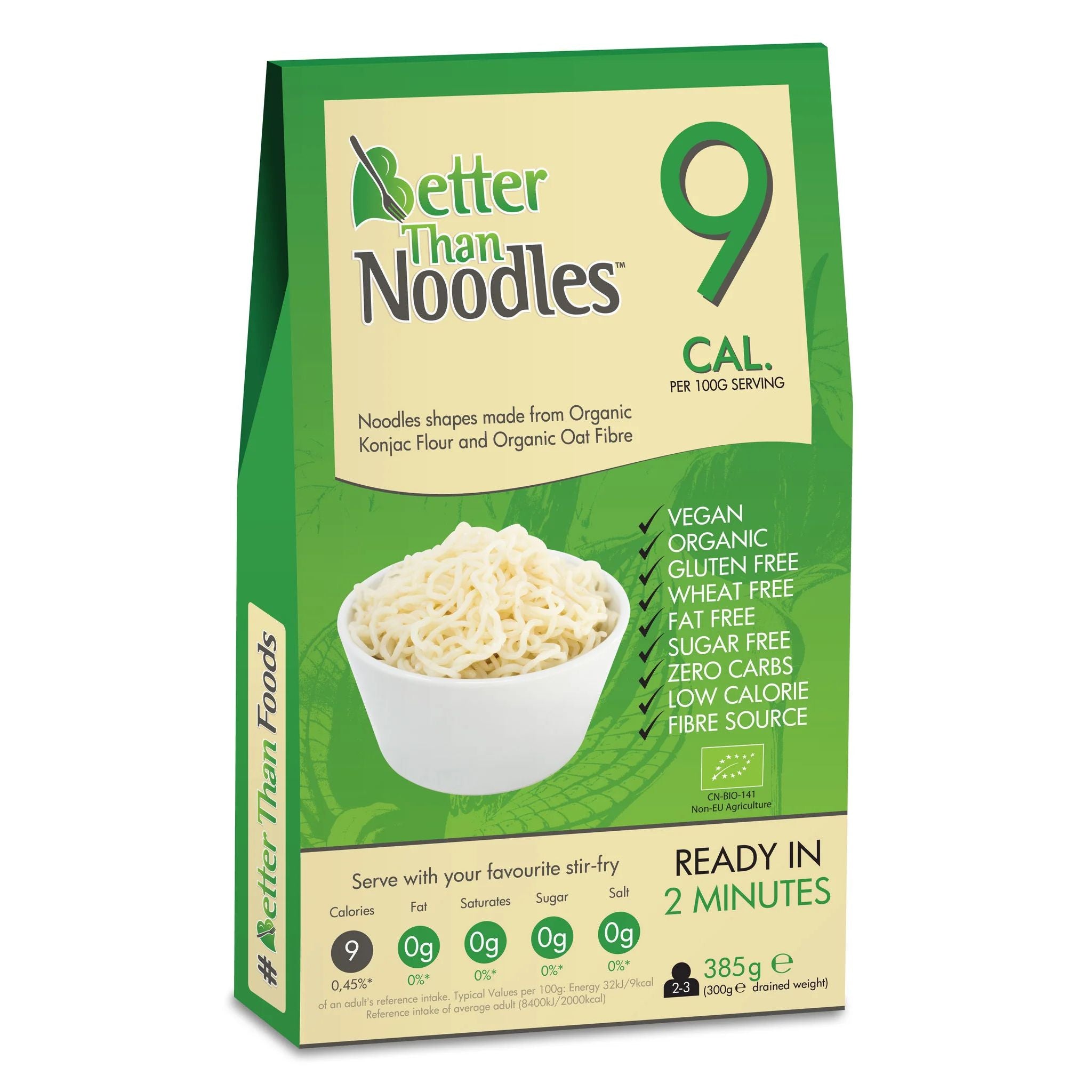 KONJAC NOODLES 385G