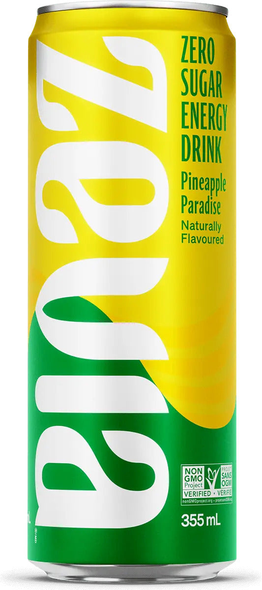 ENERGY DRINK PINEAPPLE PARADISE 355ML