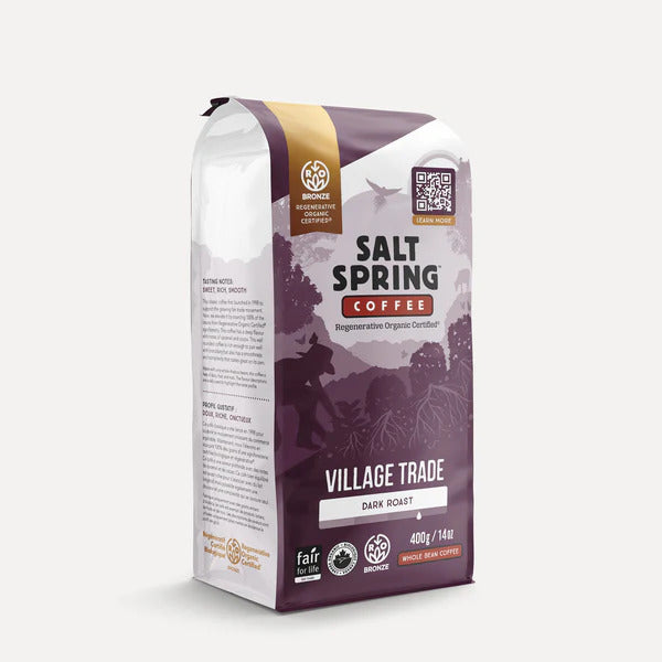REGENERATIVE ORGANIC VILLAGE TRADE COFFEE 400G