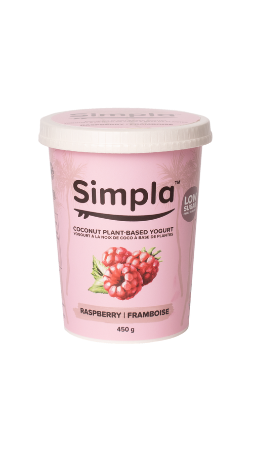 RASPBERRY COCONUT YOGURT 450G