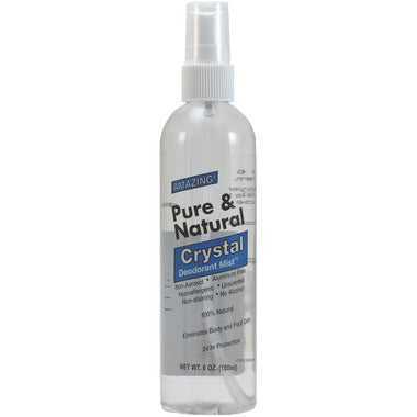 PURE & NATURAL CRYSTAL DEODORANT MIST 180ML