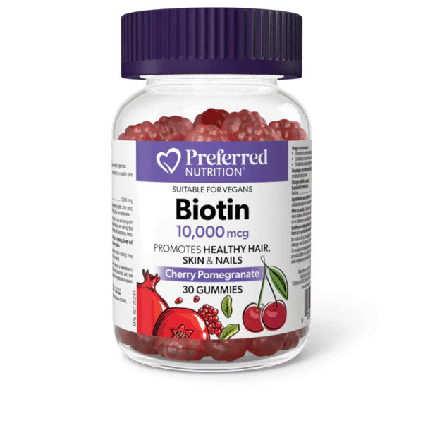 BIOTIN 10,000MCG 30 GUMMIES