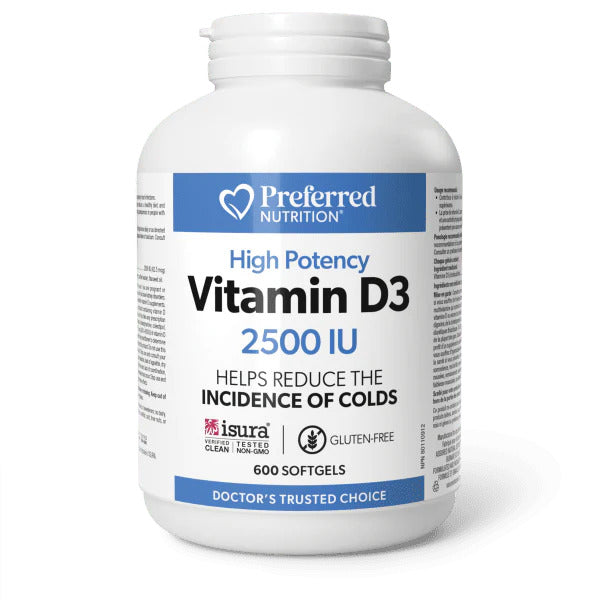 VITAMIN D3 2500IU 600SG