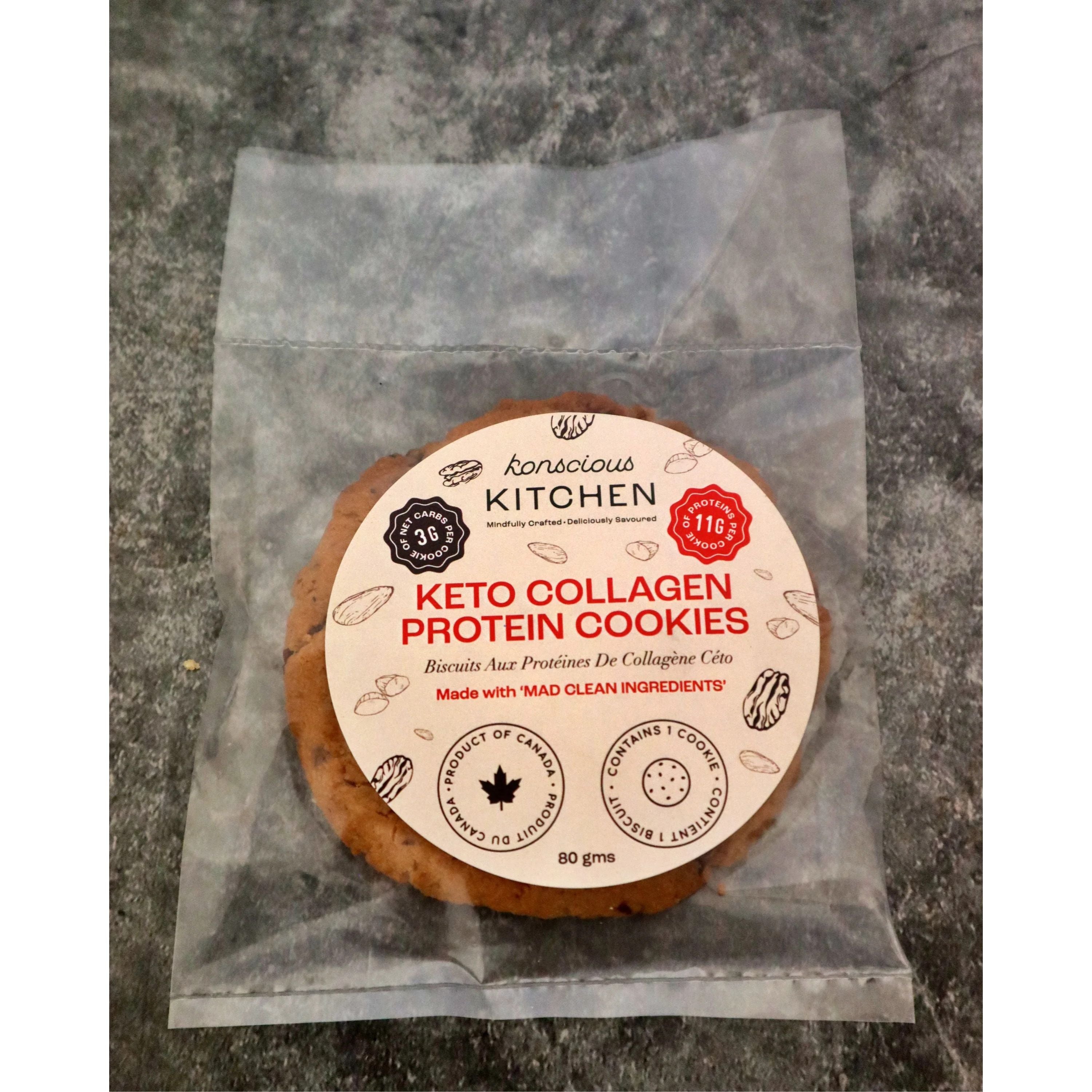 KETO COLLAGEN PROTEIN COOKIE 80G
