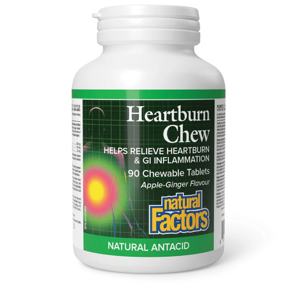 HEARTBURN CHEW 90 CHEWS APPLE-GINGER FLAVOUR