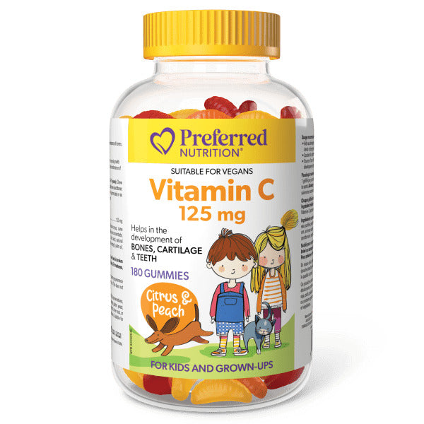 VITAMIN C 125MG FOR KIDS 180 GUMMIES