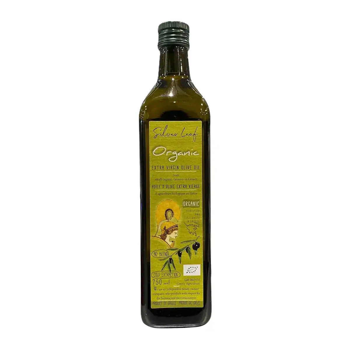 ORGANIC EXTRA VIRGIN OLIVE OIL 750ML