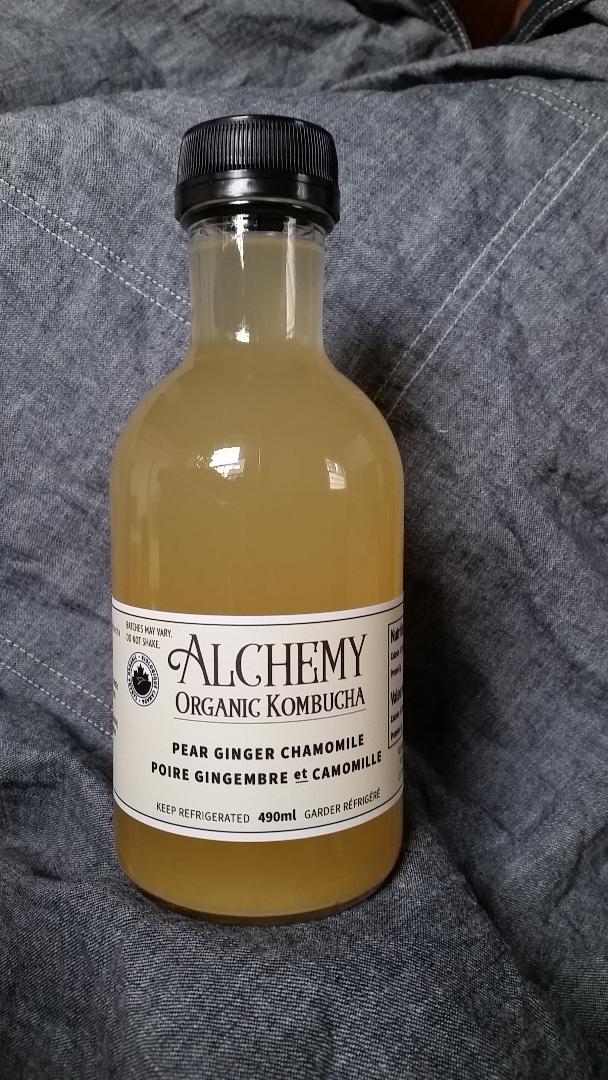 KOMBUCHA PEAR GINGER CHAMOMILE 490ML