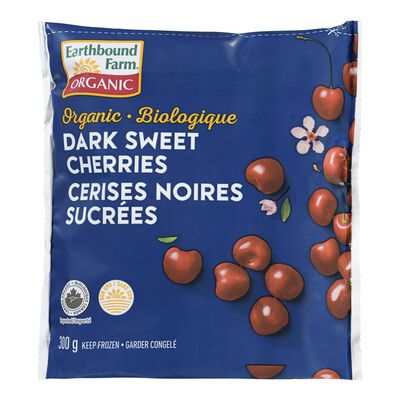 FROZEN ORGANIC DARK CHERRIES 300G
