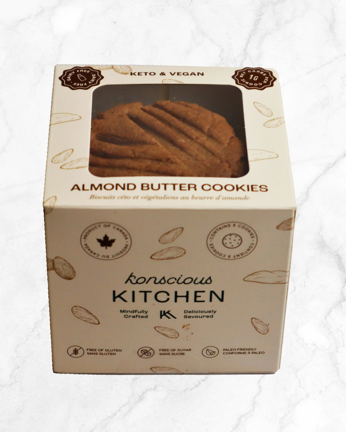 KETO ALMOND BUTTER COOKIES