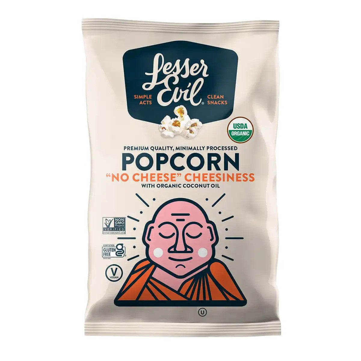 POPCORN "NO CHEESE" CHEESINESS 140G