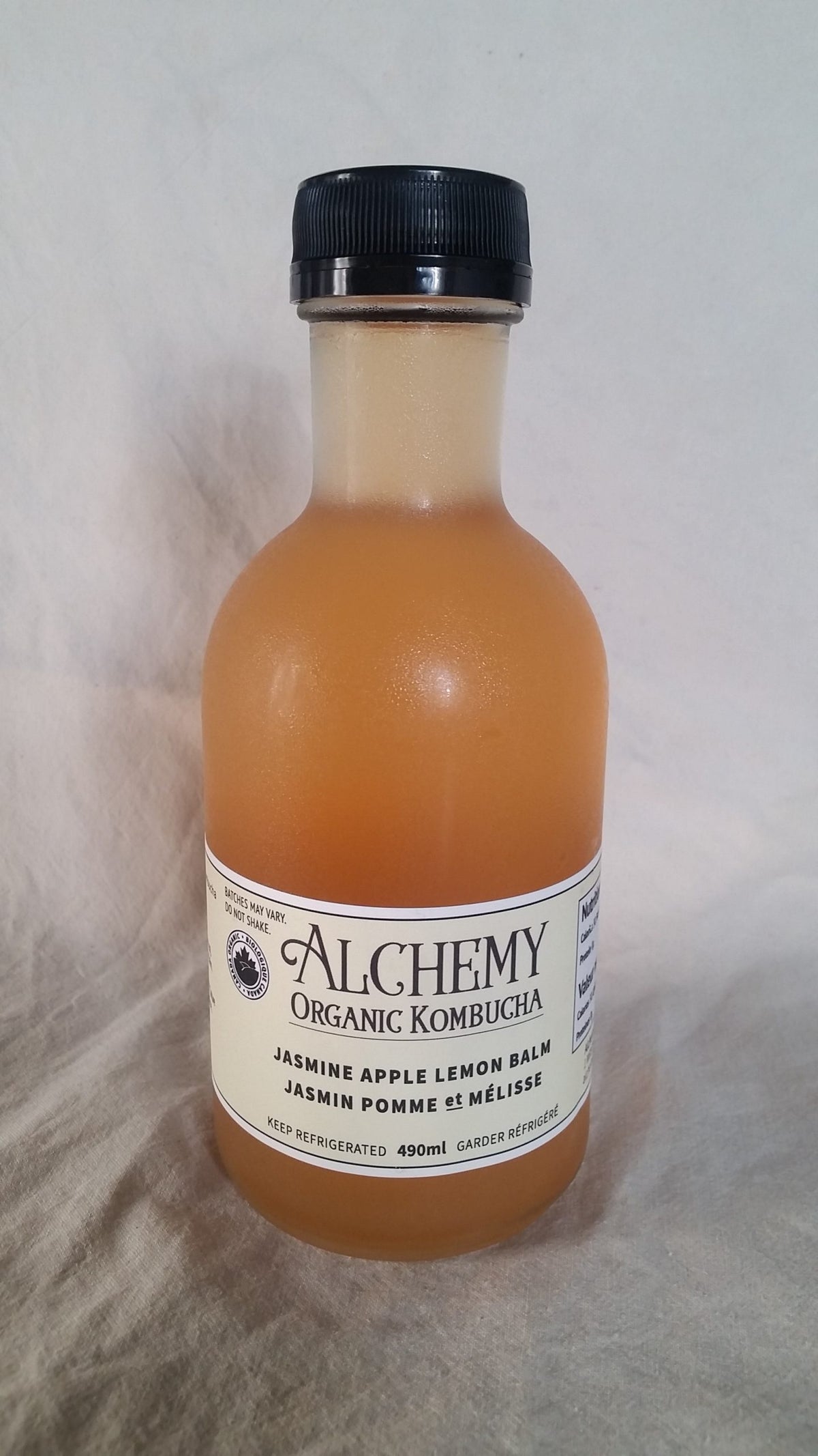KOMBUCHA JASMINE APPL LEMON 490ML