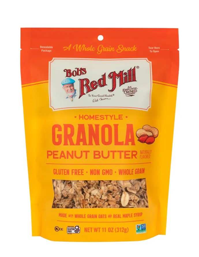 HOMESTYLE GRANOLA PEANUT BUTTER 312G