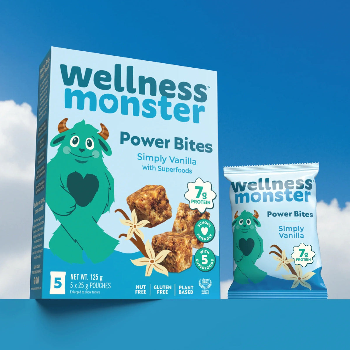POWER BITES SIMPLY VANILLA 5PK