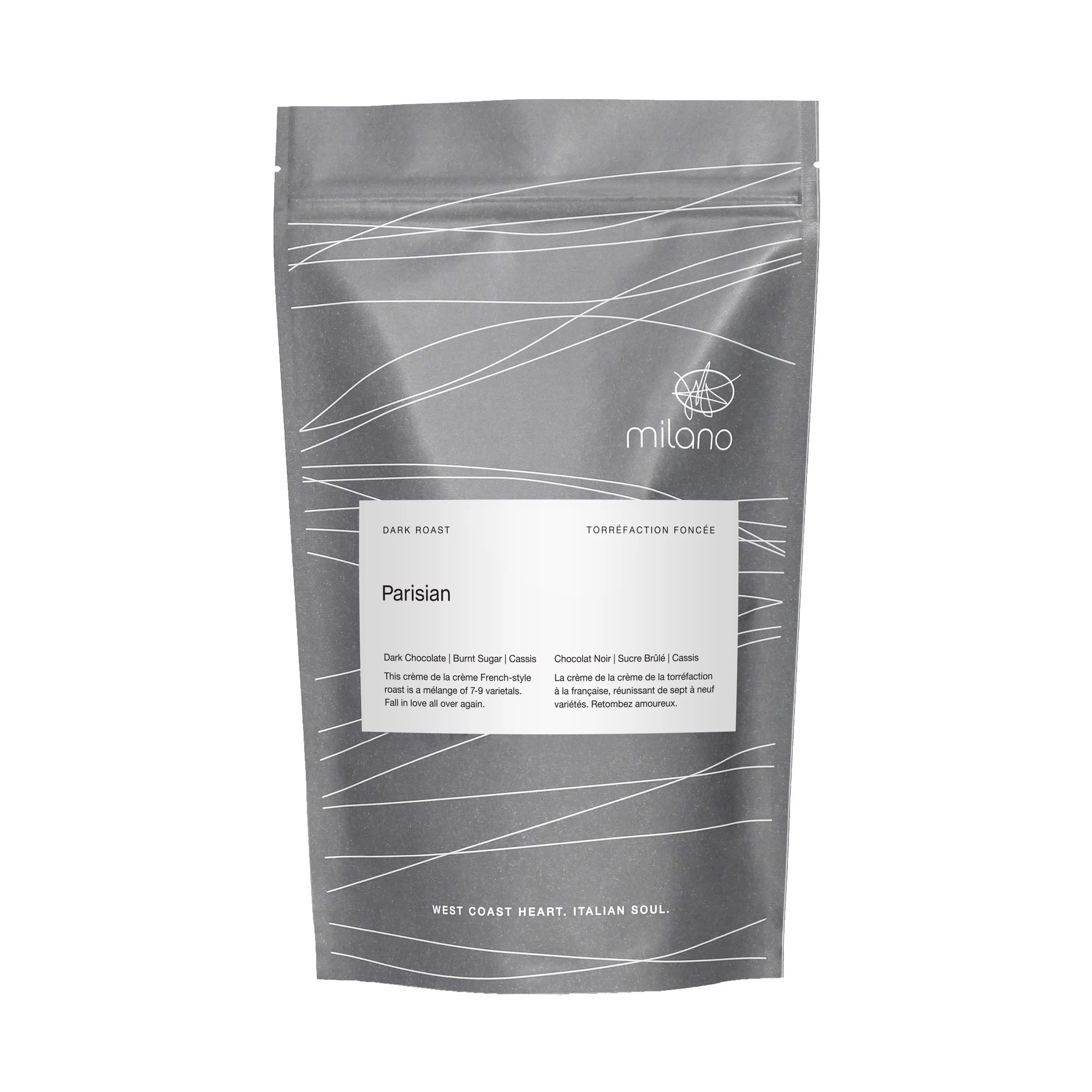 PARISIAN DARK ROAST COFFEE BEANS 340G