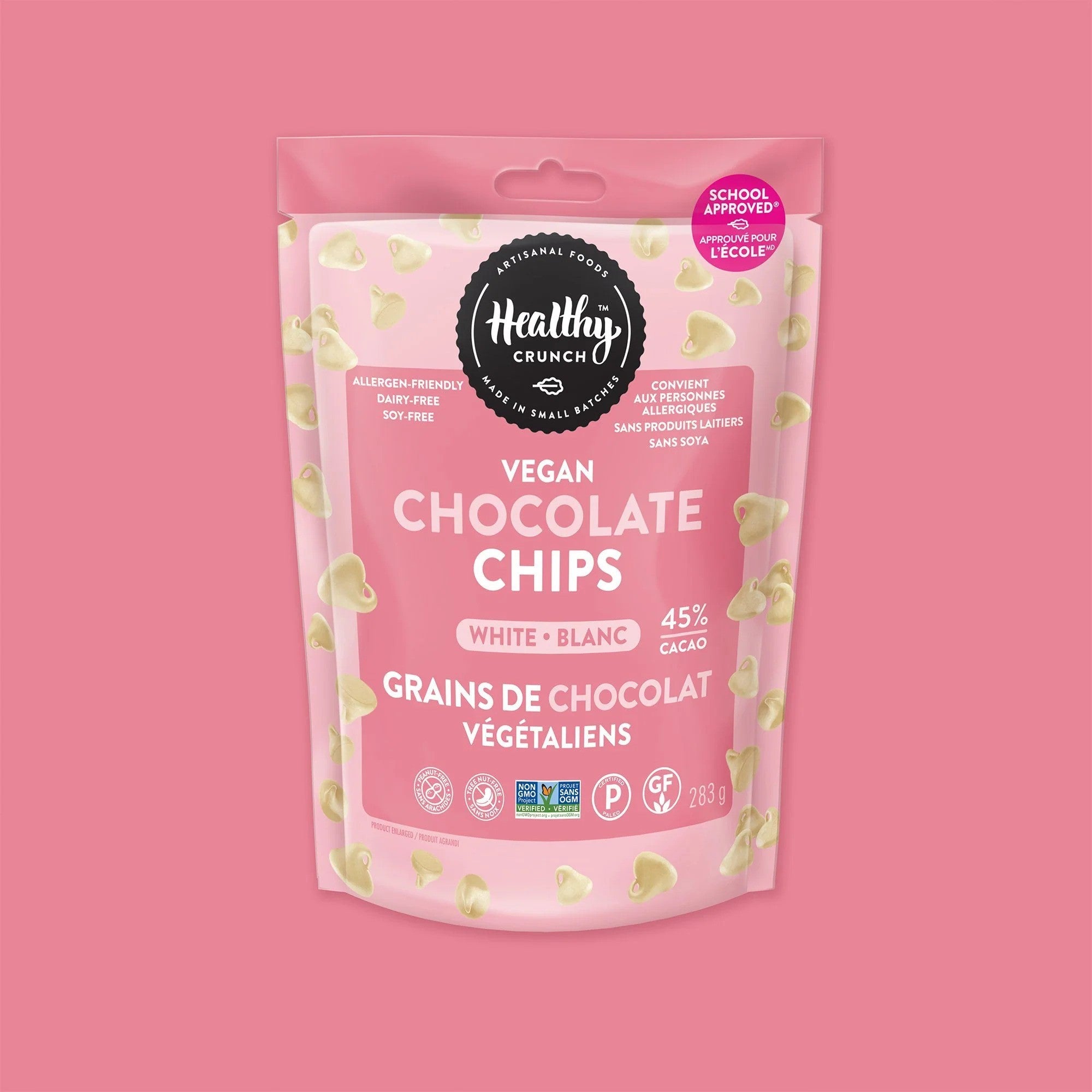 VEGAN WHITE CHOCOLATE CHIPS 283G