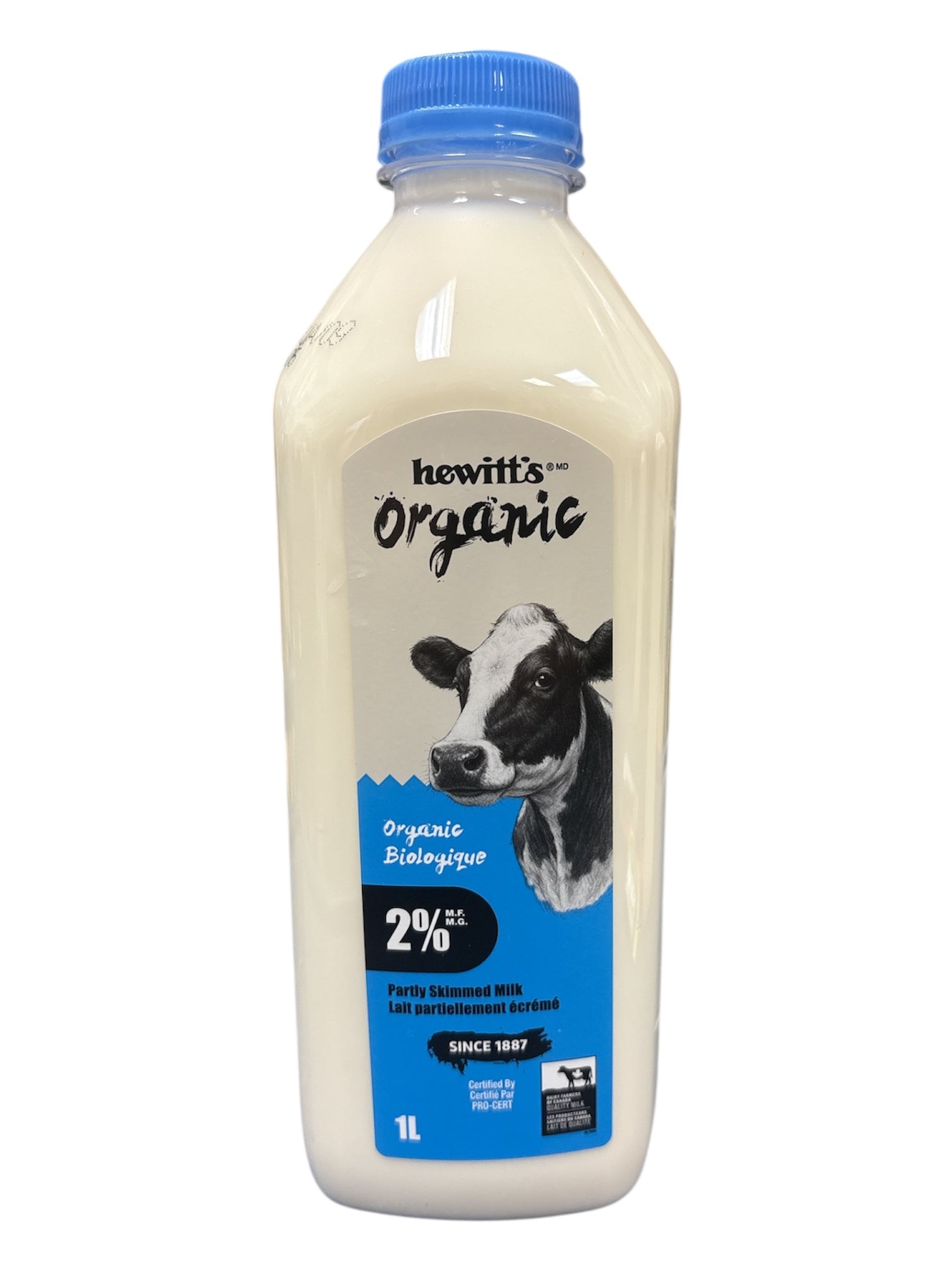 ORGANIC MILK 2% 1L