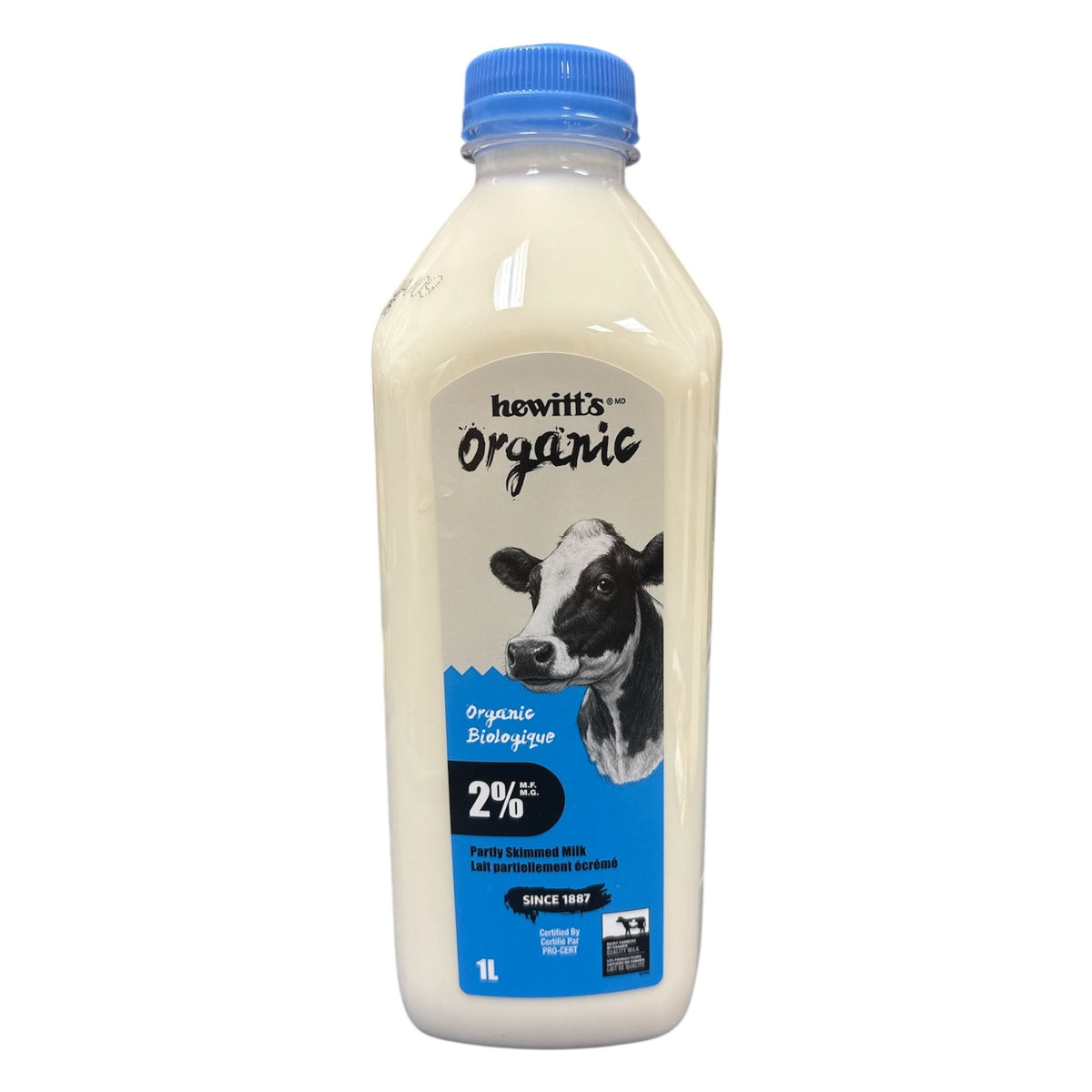 ORGANIC MILK 2% 1L
