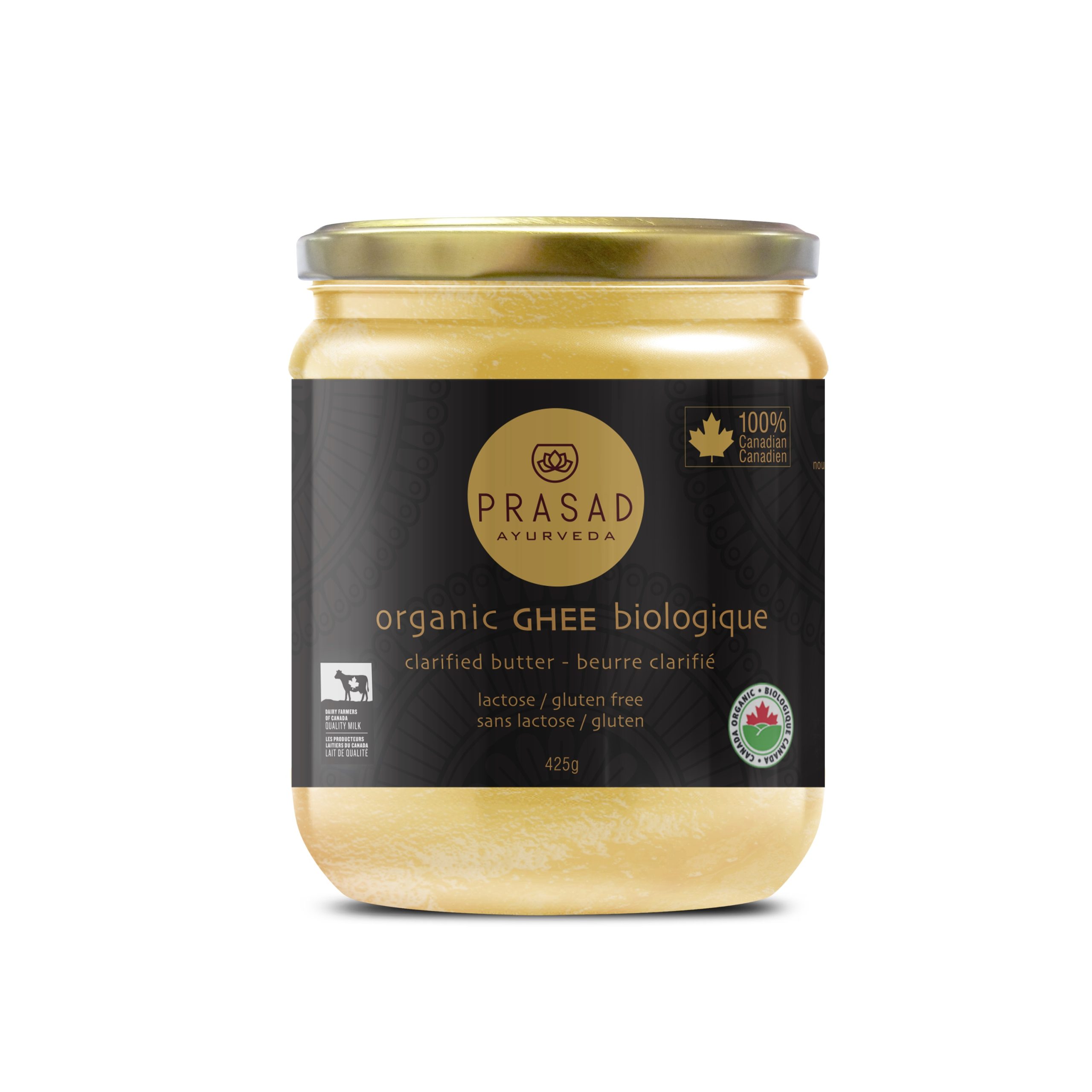 ORGANIC GHEE GRASS FED 425G