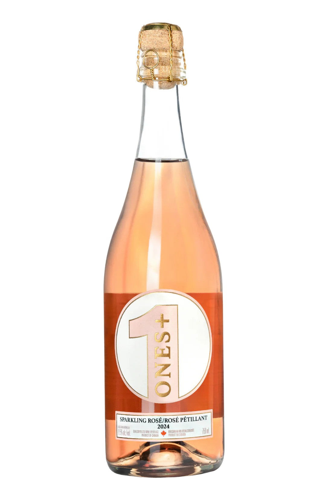 SPARKLING ROSE NON-ALCOHOLIC WINE 750ML