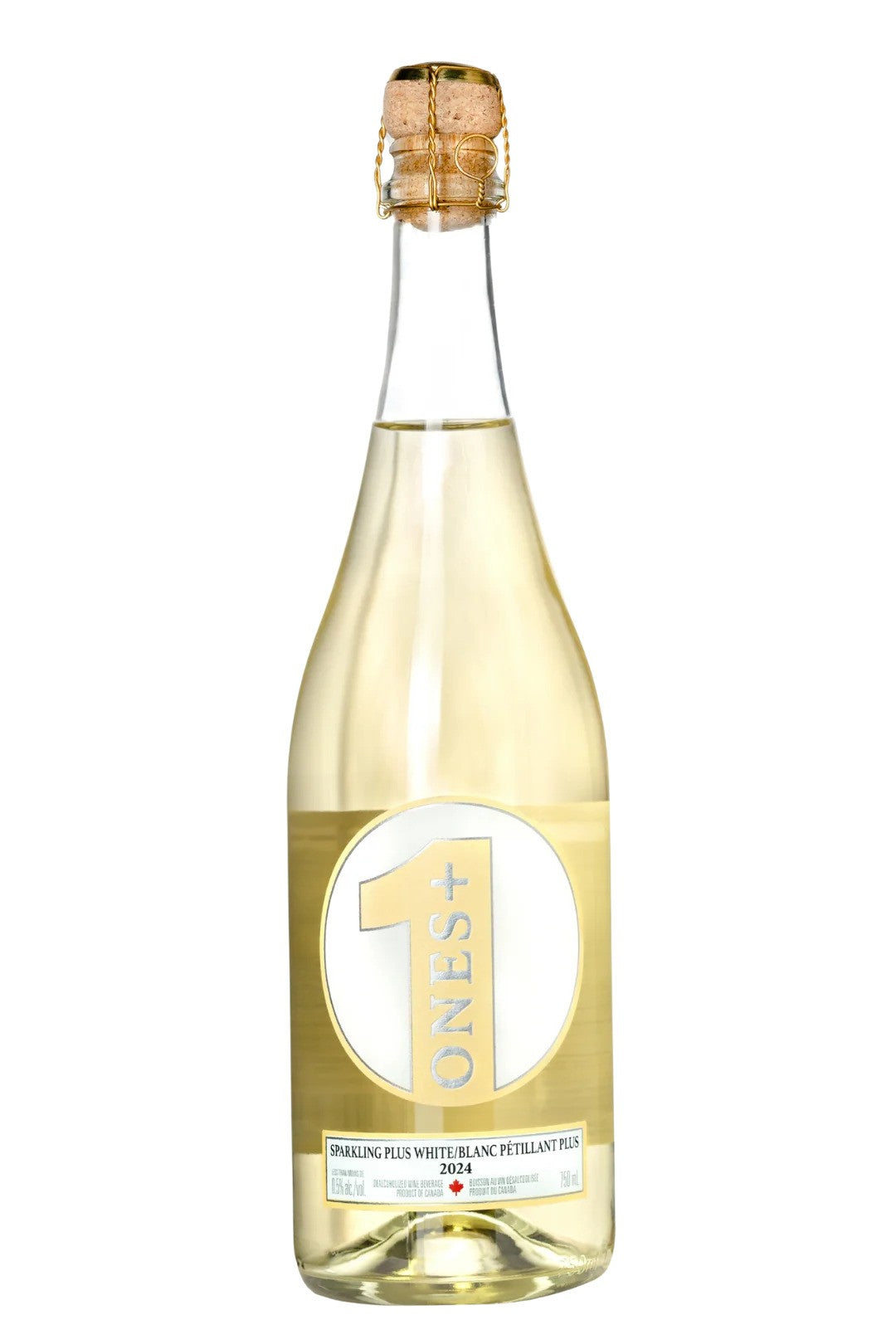 SPARKLING WHITE NON-ALCOHOLIC WINE 750ML