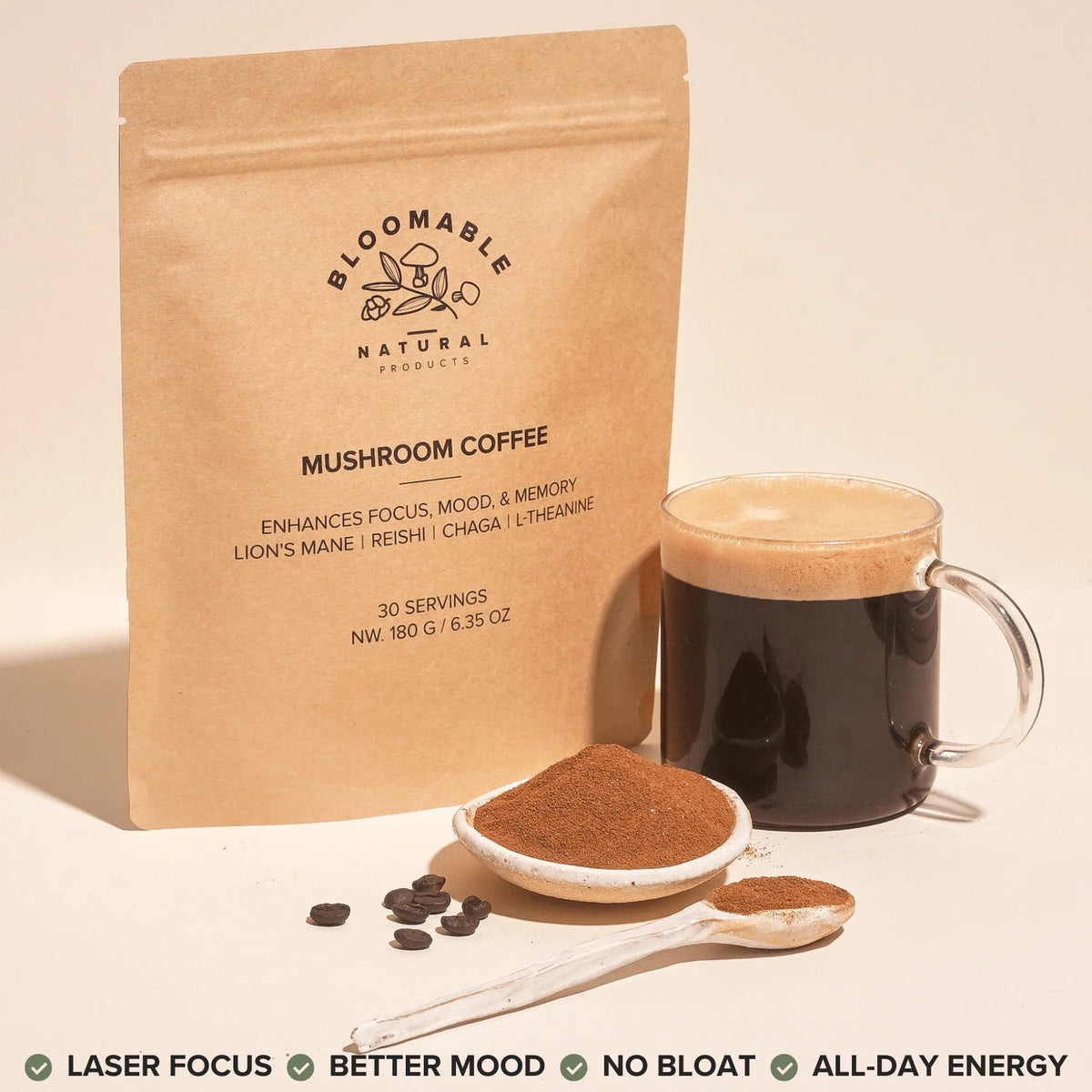 MUSHROOM COFFEE 180G