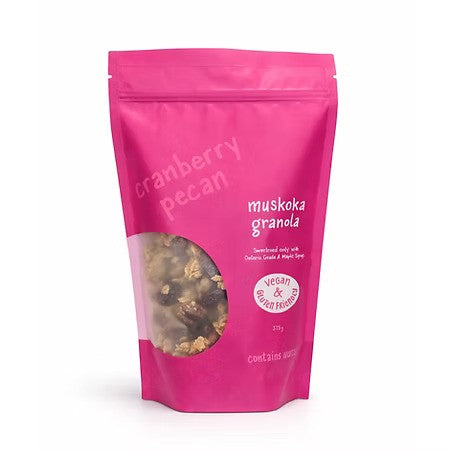 GRANOLA CRANBERRY PECAN 375G