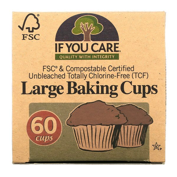 LARGE BAKING CUPS 60 CUPS