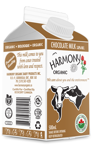 ORGANIC CHOCOLATE MILK (CARTON) 500ML