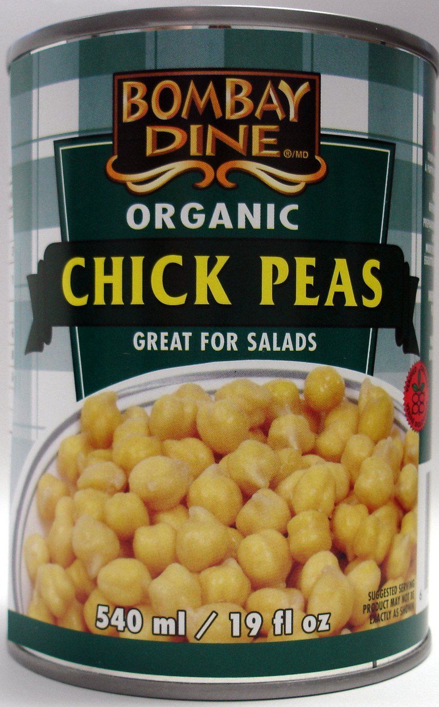 ORGANIC CHICK PEAS 540ML