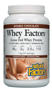 WHEY FACTORS GRASS FED WHEY PROTEIN DOUBLE CHOCOLATE 1KG