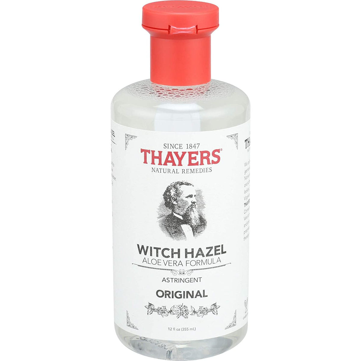 WITCH HAZEL + ALOE TONER UNSCENTED 12OZ