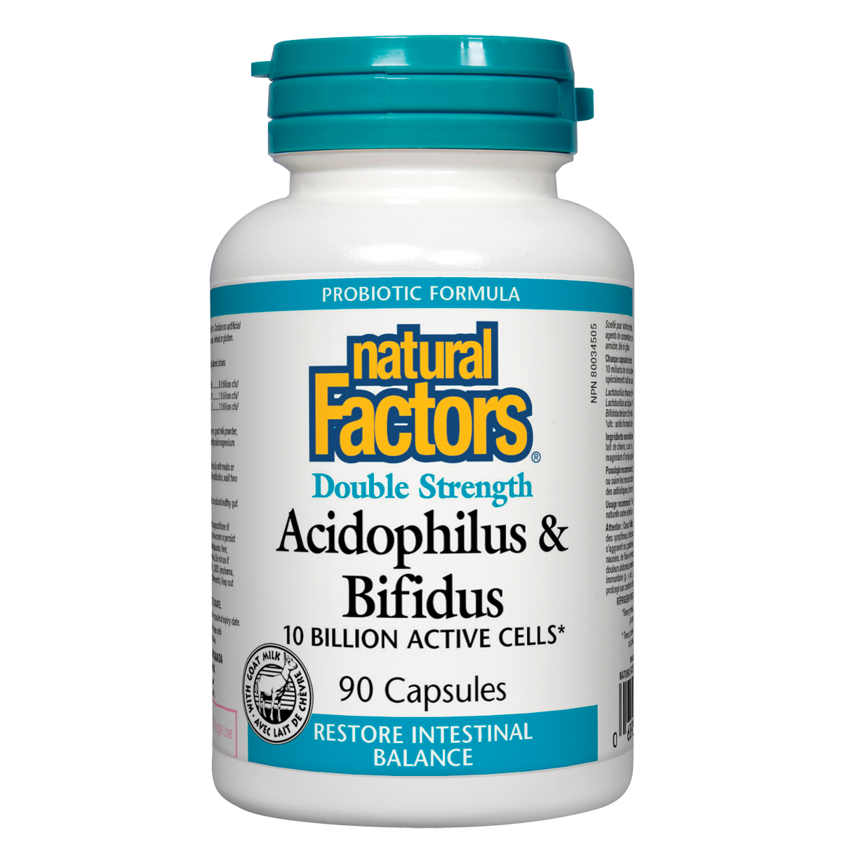 ACIDOPHILUS & BIFIDUS DOUBLE STRENGTH 90C