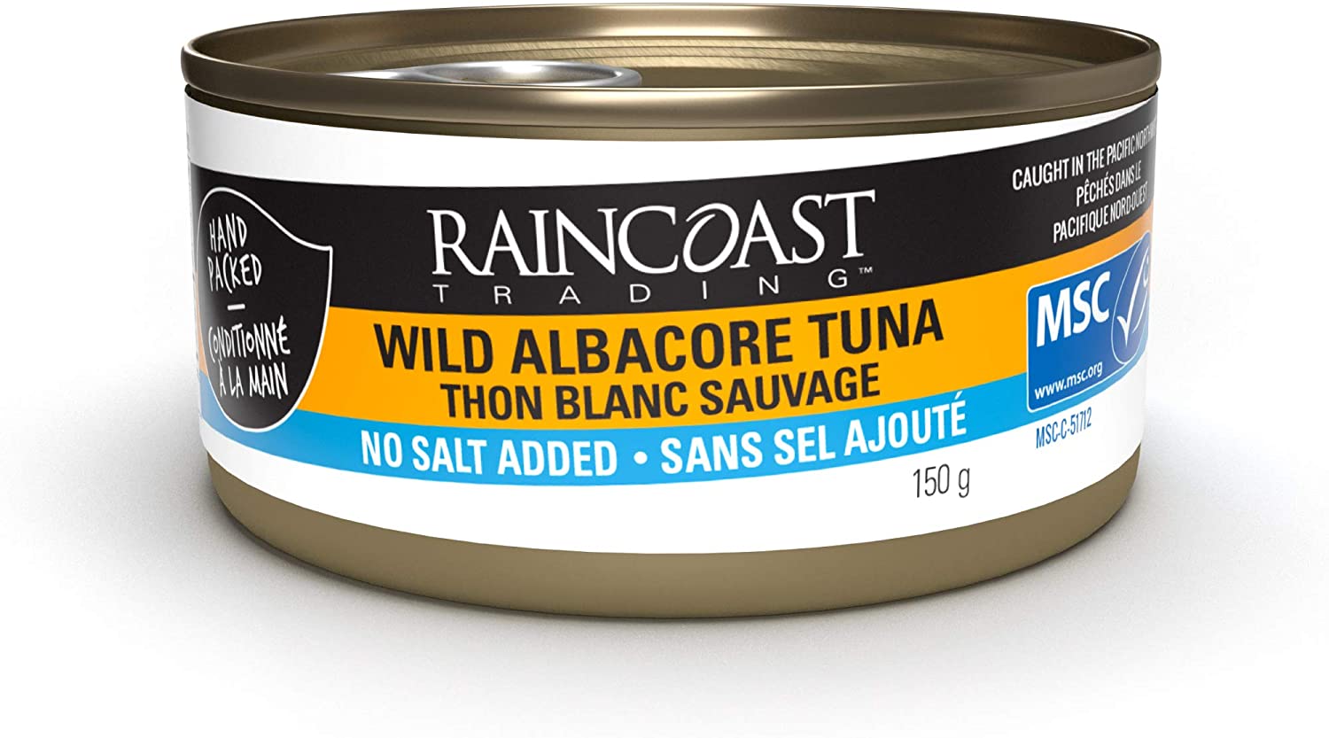 SOLID WHITE ALBACORE TUNA NO SALT