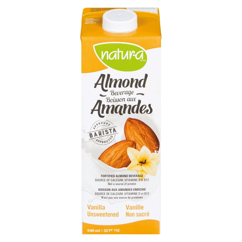 UNSWEETENED VANILLA ALMOND MILK 946ML