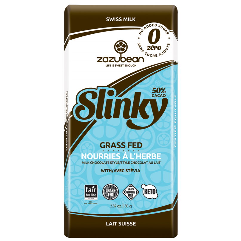 SLINKY GRASS-FED MILK CHOCOLATE BAR