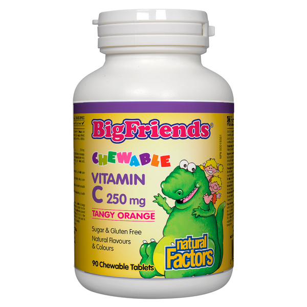 BIG FRIENDS KIDS VITAMIN C 250MG 90 CHEWS