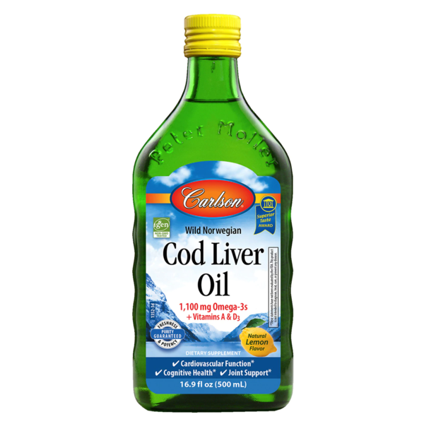 COD LIVER LEMON 500ML