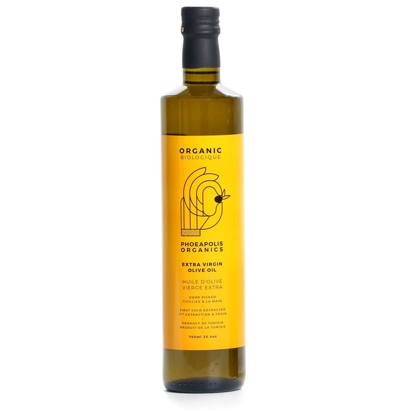 ORGANIC EXTRA VIRGIN OLIVE OIL 750ML