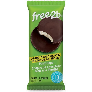DARK CHOCOLATE MINT CUPS