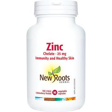 ZINC CHELATE 25MG 90C