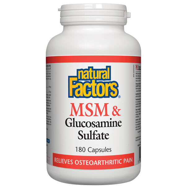 MSM & GLUCOSAMINE SULFATE 180C