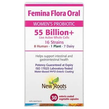 FEMINA FLORA ORAL PROBIOTIC 55B 30C