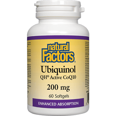 UBIQUINOL ACTIVE COQ10 200MG 60SG