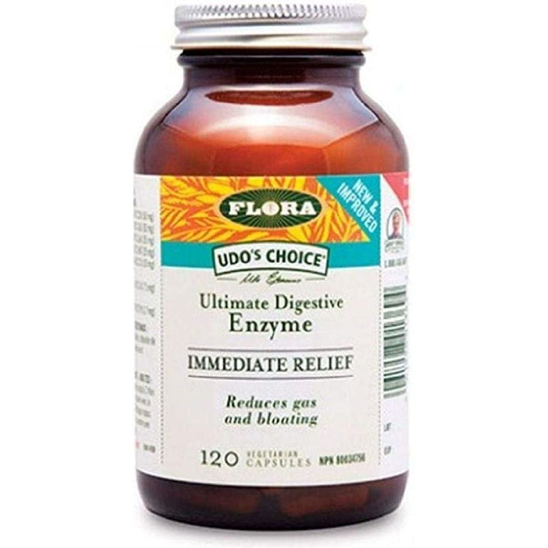 UDO'S CHOICE ENZYMES IMMEDIATE RELIEF 120C